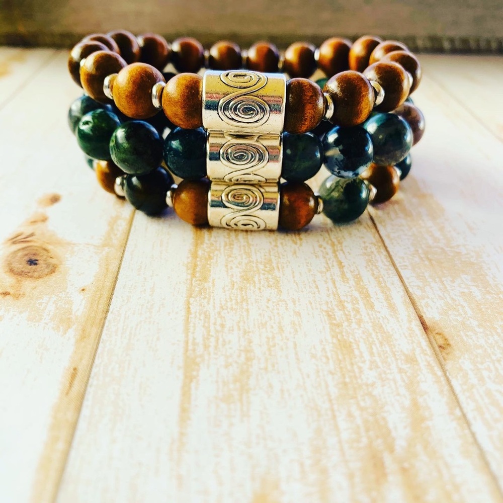 Boho Bracelet Stack Essential Oil Diffuser Stack